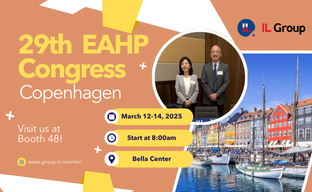 Exhibiting at the 29th EAHP Congress.